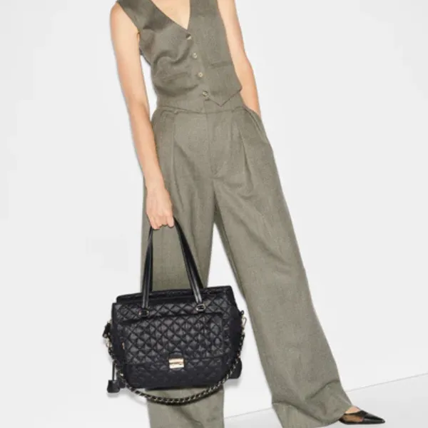 MZ Wallace Crosby Lock Tote in Black