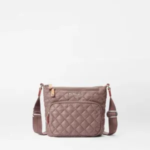 MZ Wallace Metro Scout Crossbody Deluxe in Mauve