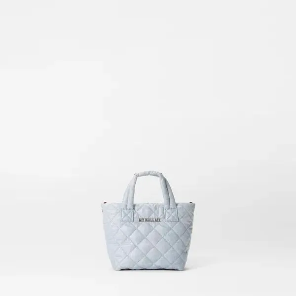 MZ Wallace Petite Metro Tote Deluxe in Chambray