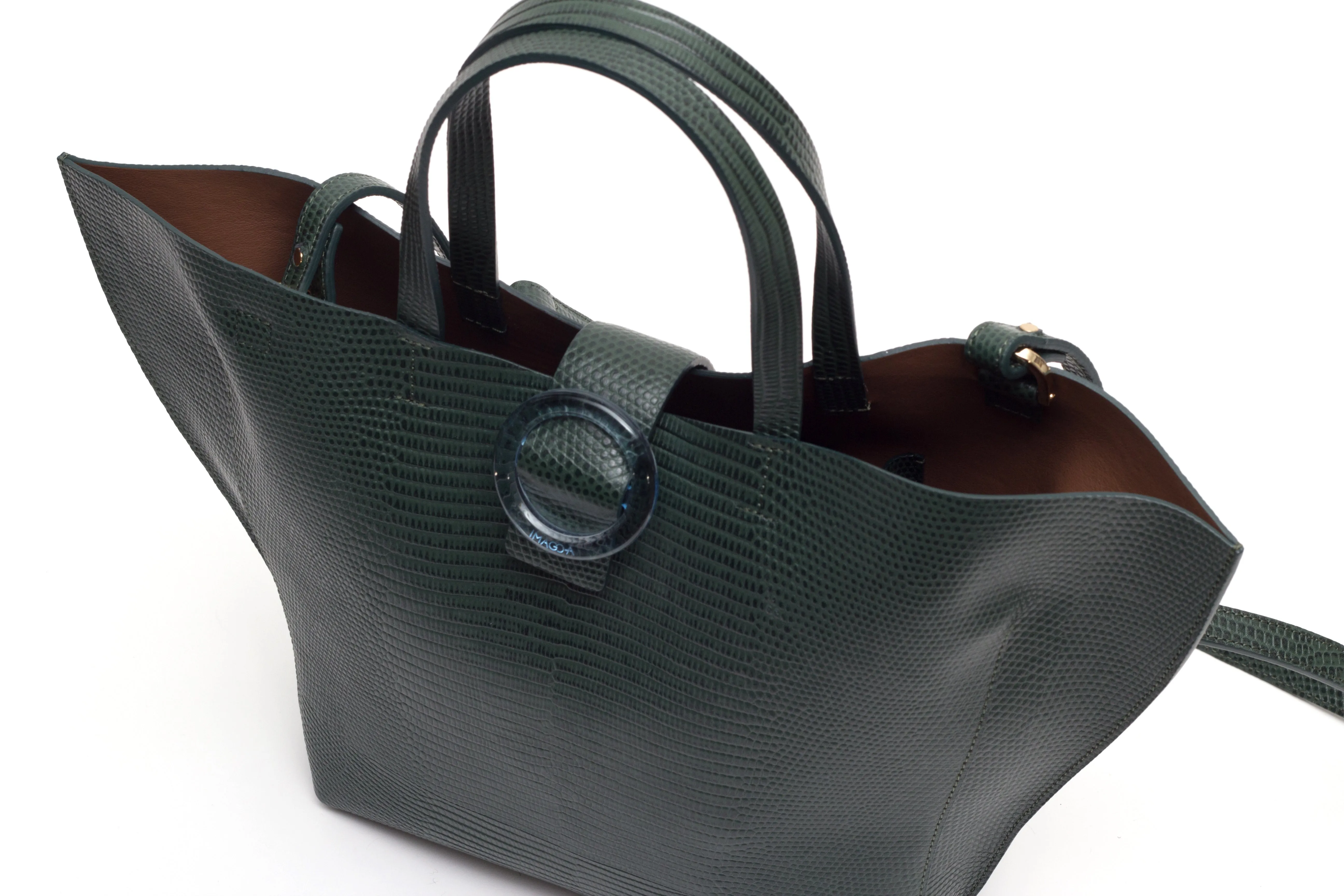 Nº50 Shell Tote - Pine Lizard