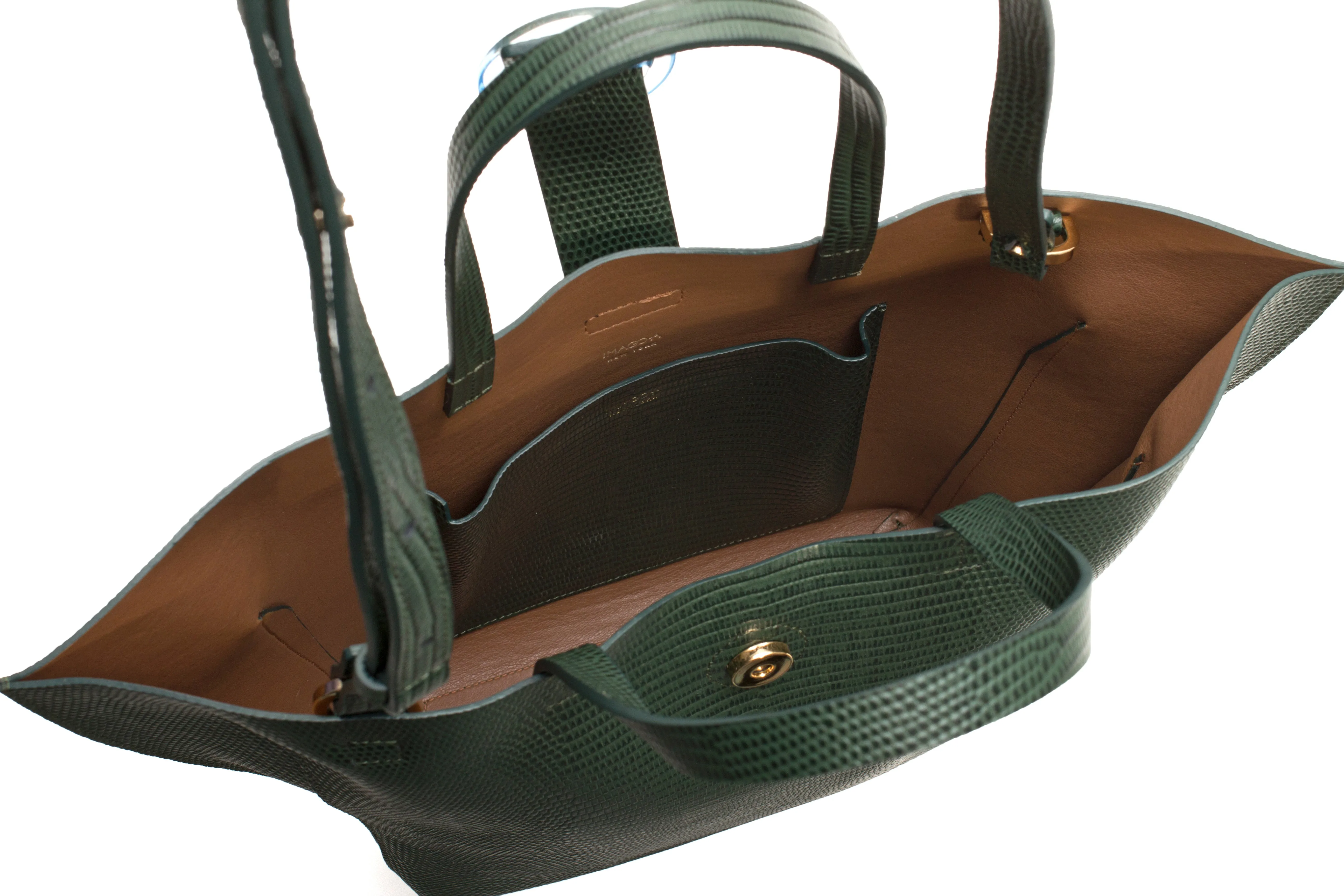 Nº50 Shell Tote - Pine Lizard