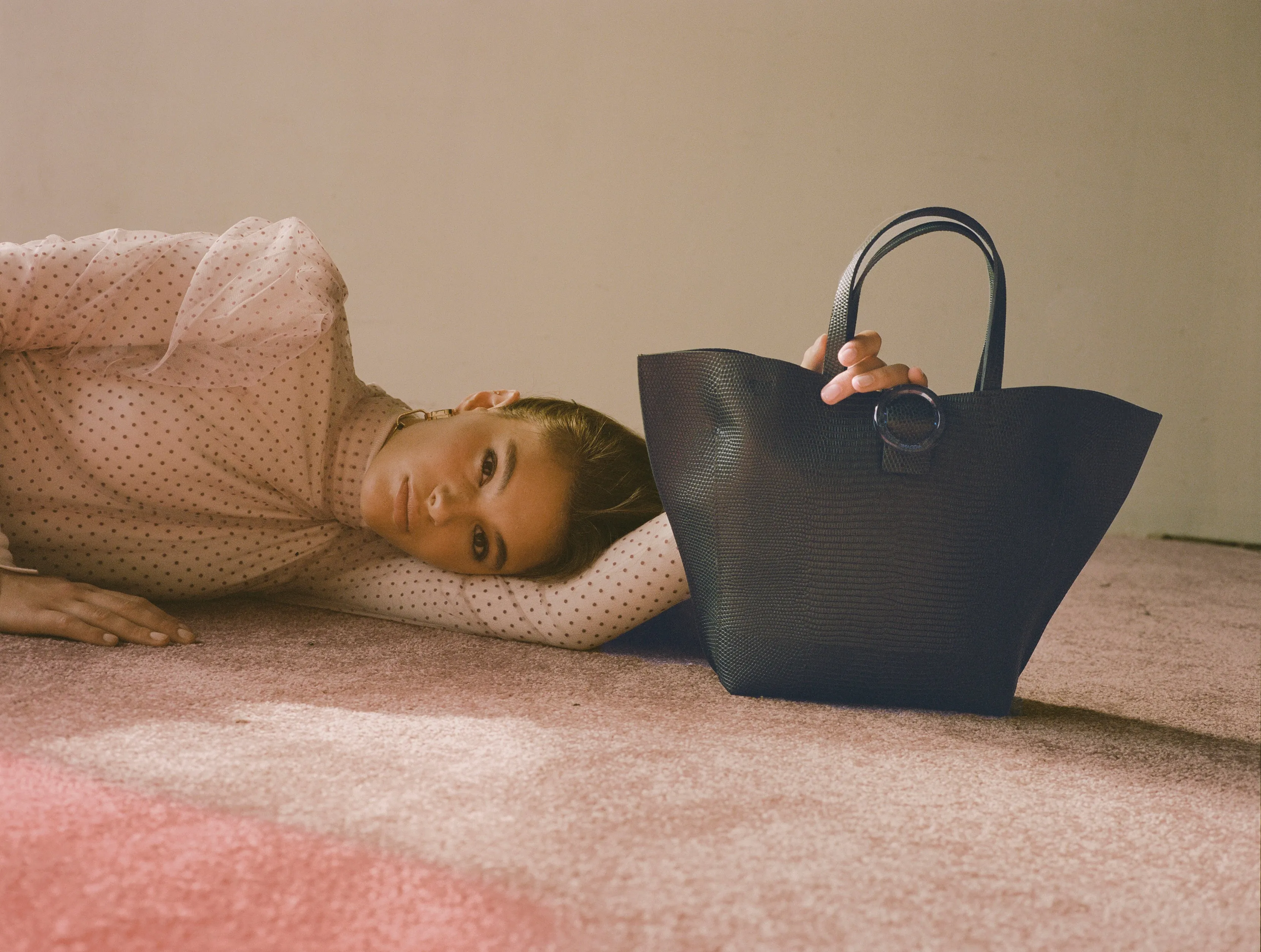 Nº50 Shell Tote - Pine Lizard