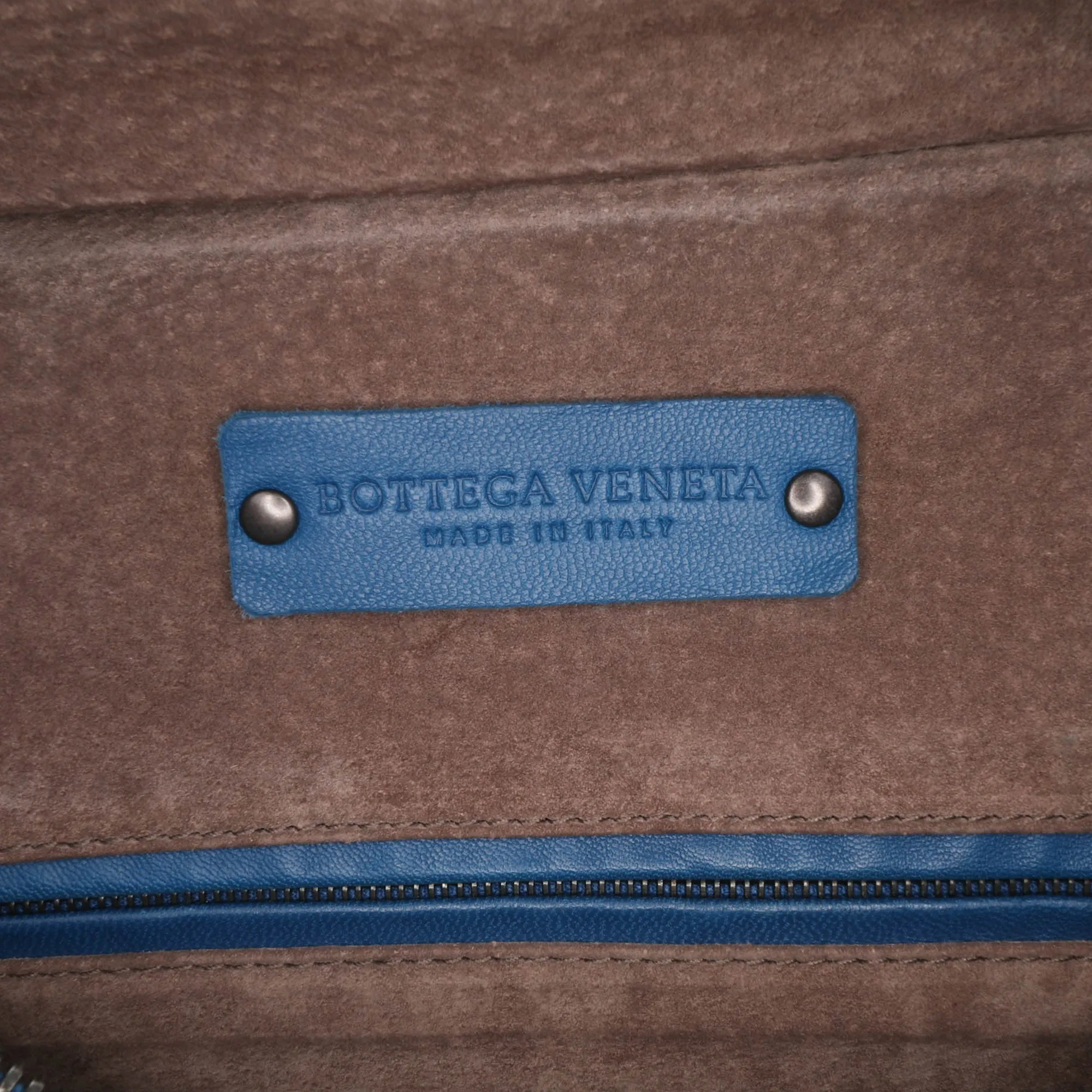 Nappa Intrecciato Brick Tote