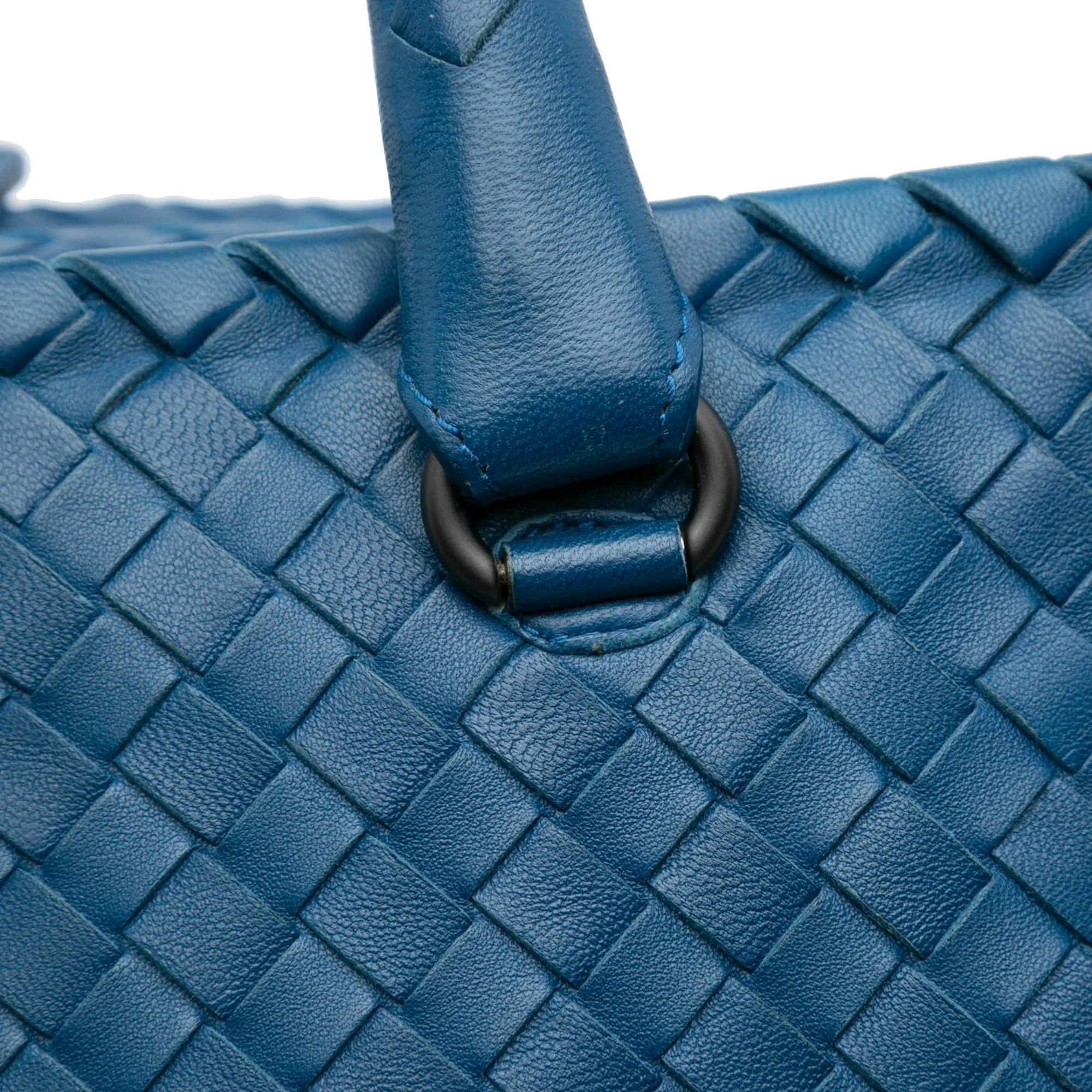 Nappa Intrecciato Brick Tote