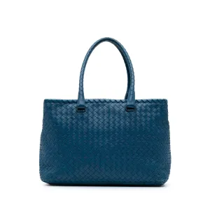 Nappa Intrecciato Brick Tote