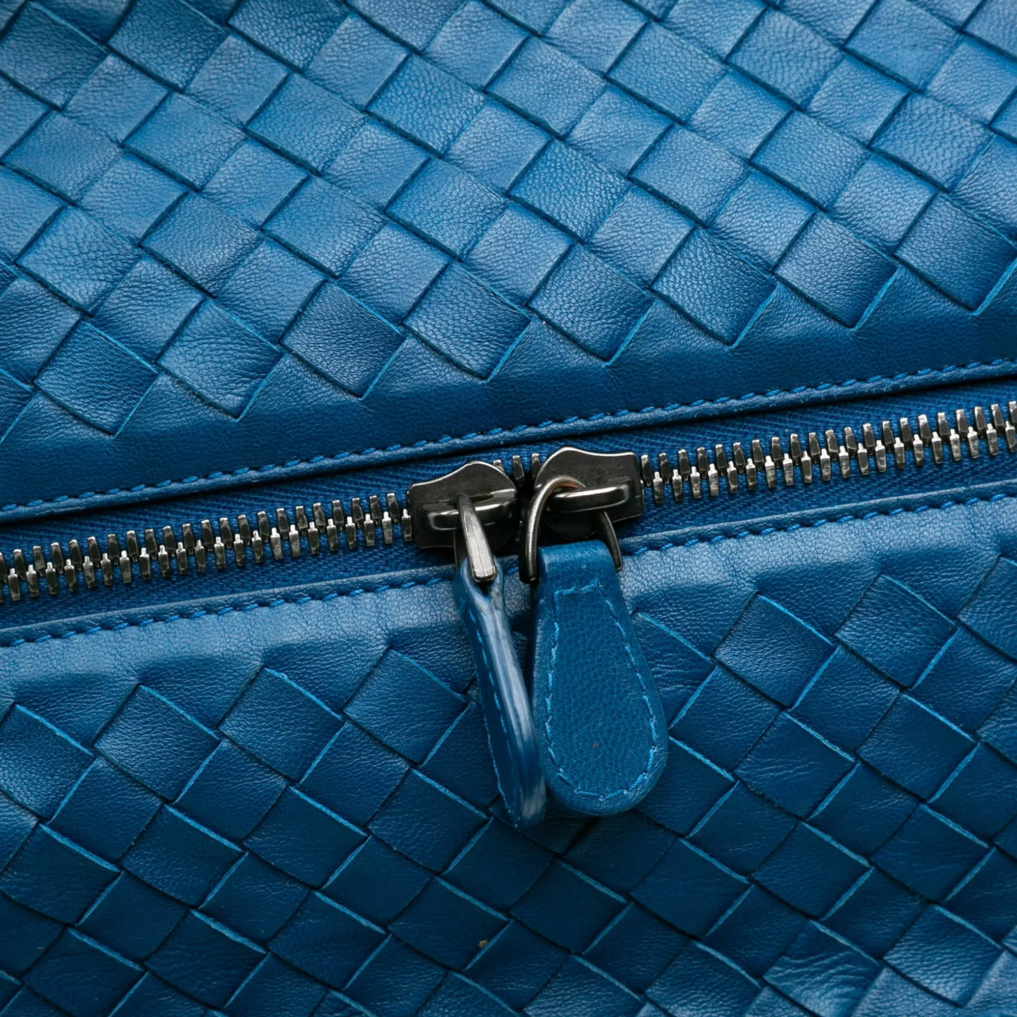 Nappa Intrecciato Brick Tote