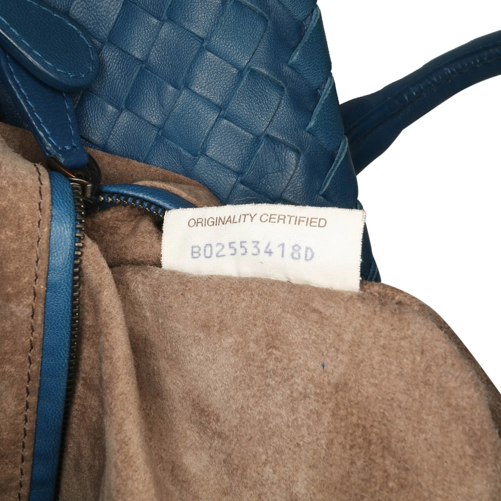 Nappa Intrecciato Brick Tote