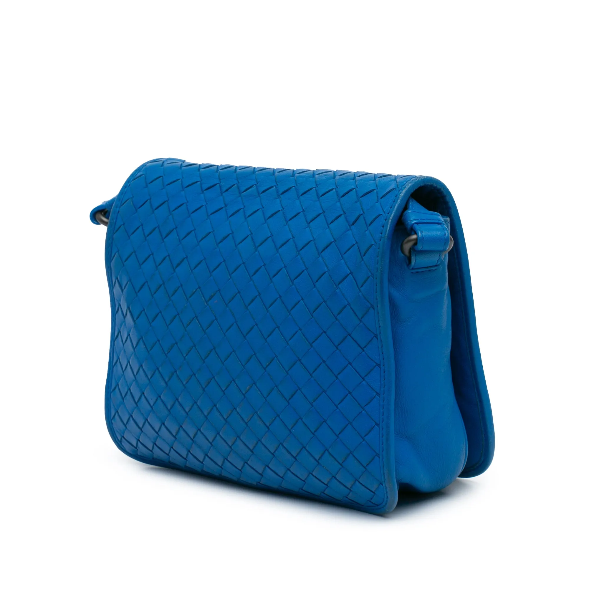 Nappa Intrecciato Flap Crossbody