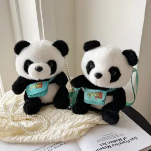 National Treasure Panda Cute Simulation Doll Bags