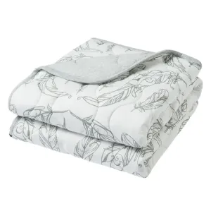 Nest Designs Bamboo Jersey Small Quilted Winter Blanket
