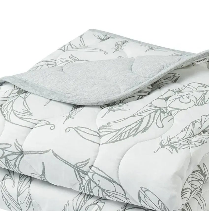 Nest Designs Bamboo Jersey Small Quilted Winter Blanket