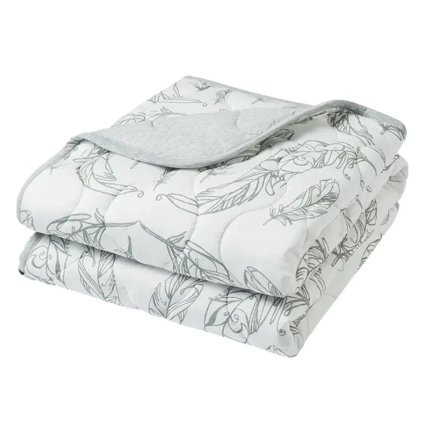 Nest Designs Bamboo Jersey Small Quilted Winter Blanket