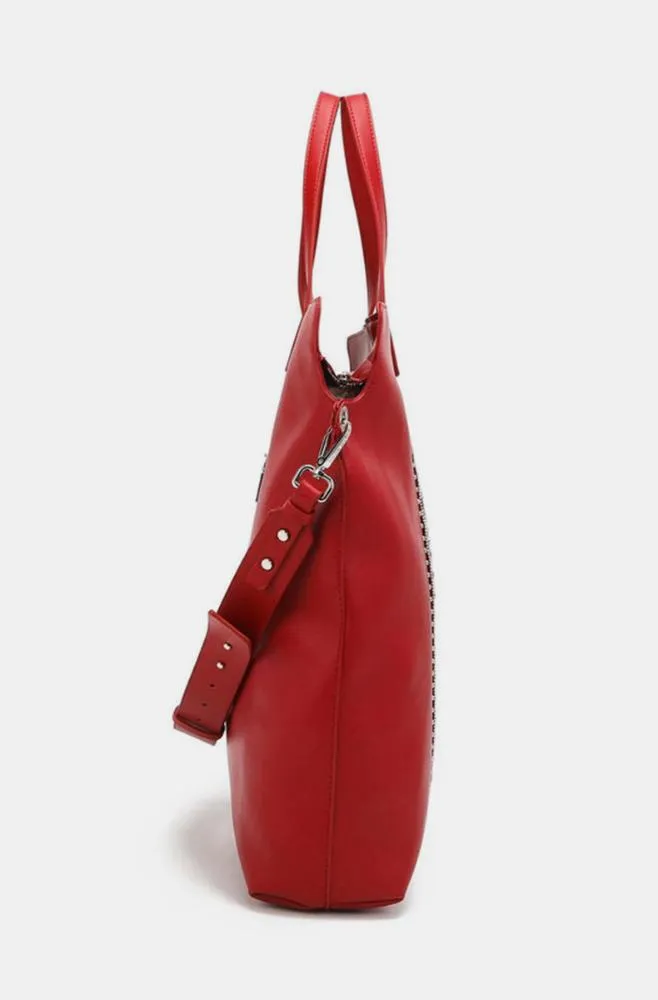 Nicole Lee USA Studded Large Tote Bag