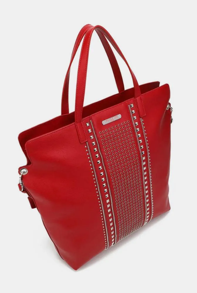 Nicole Lee USA Studded Large Tote Bag