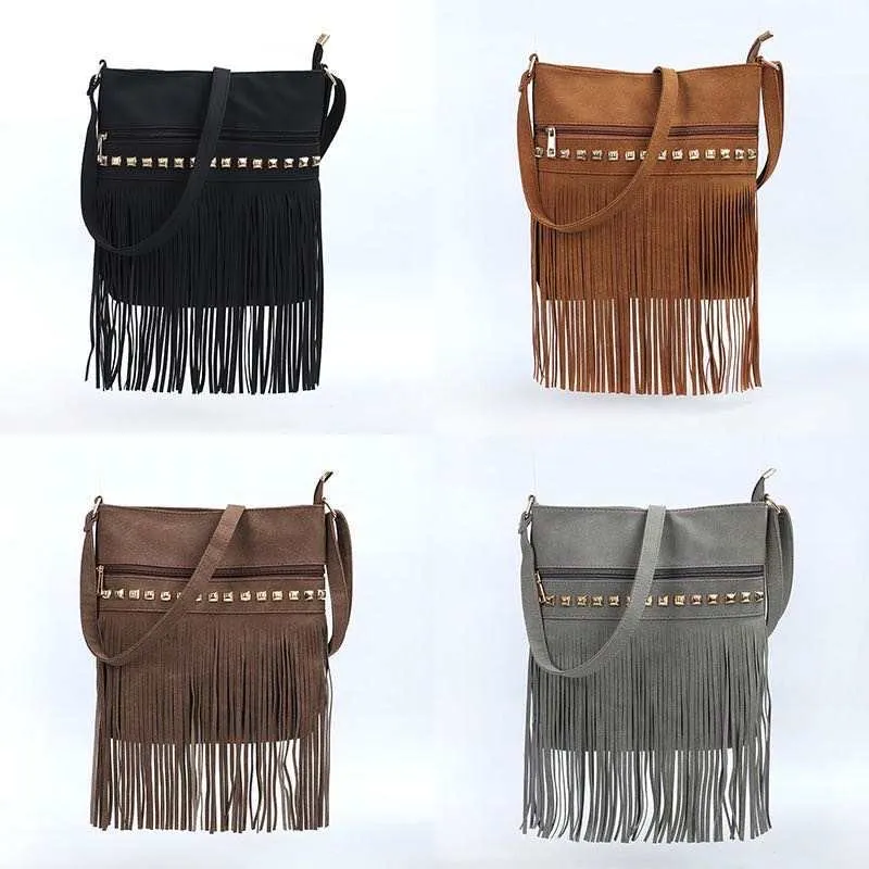 Nova - Fringe Crossbody