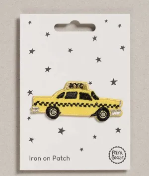 NYC Taxi Iron On Patch