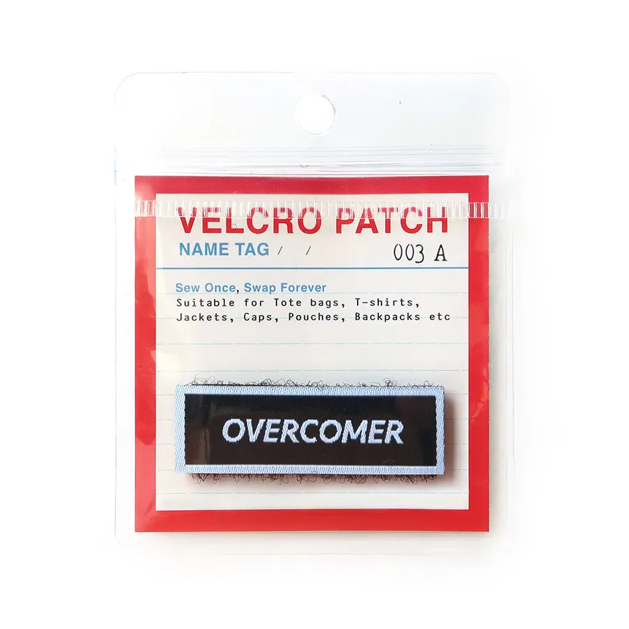 OverComer {Velcro Tag}
