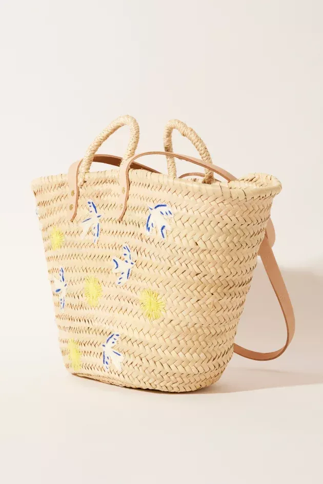 PANIER BIRDY BASKET BAG - BLEU