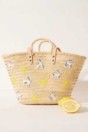 PANIER BIRDY BASKET BAG - BLEU