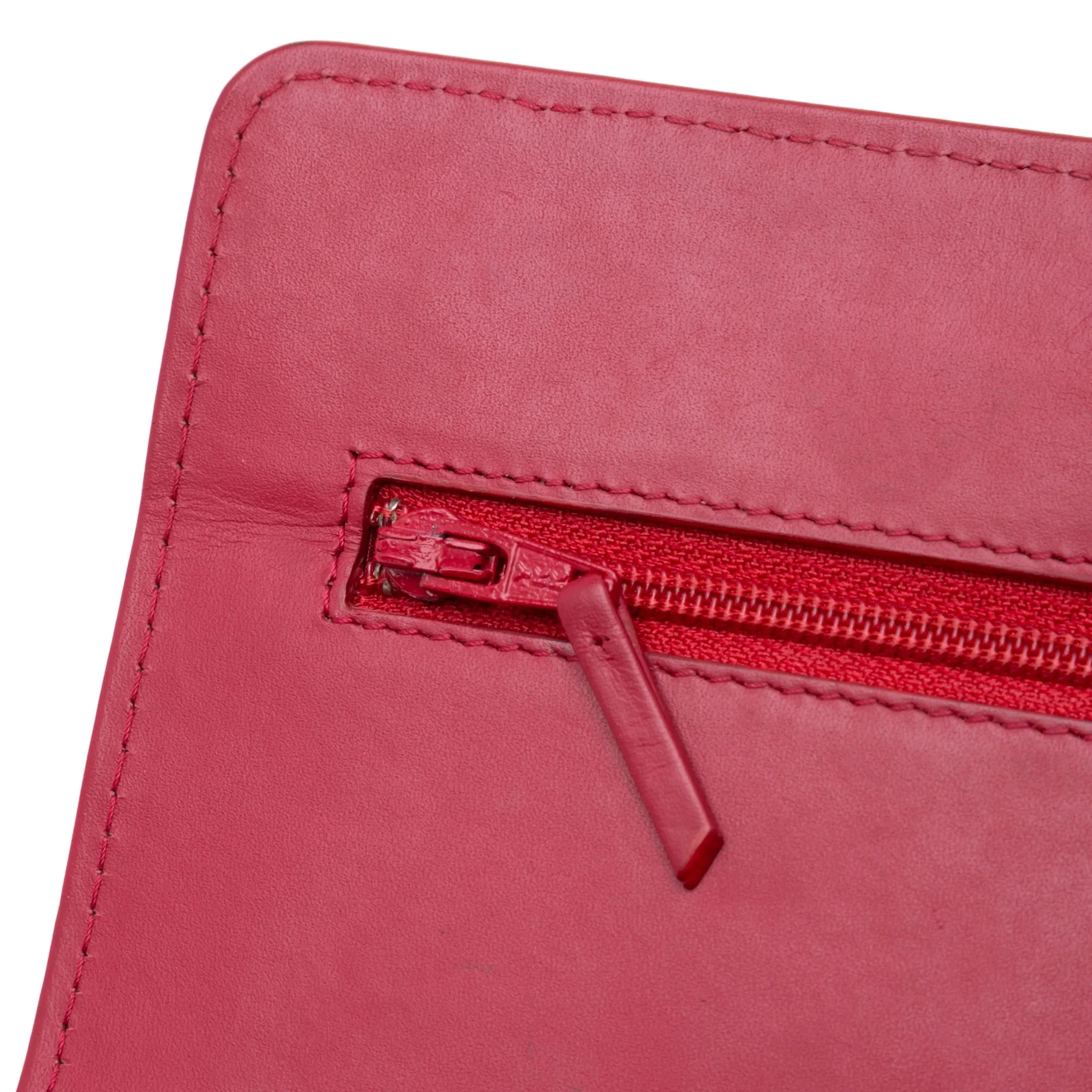 Paris Dallas CC Patent Goatskin Wallet on Chain
