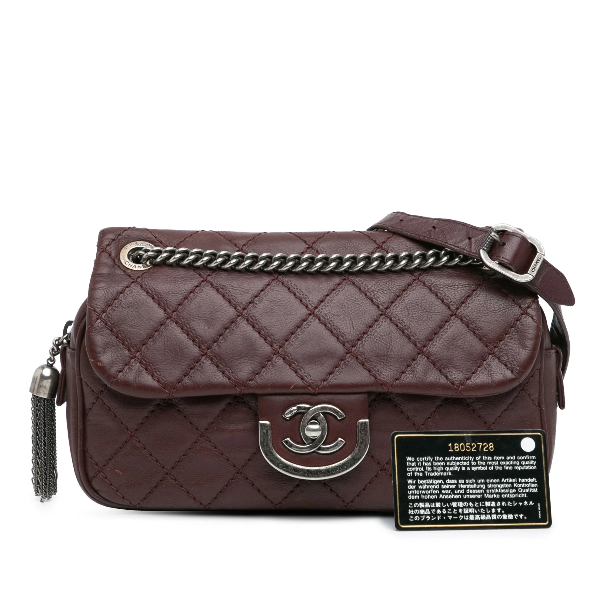 Paris Edinburgh Medium Calfskin Coco Sporran Flap