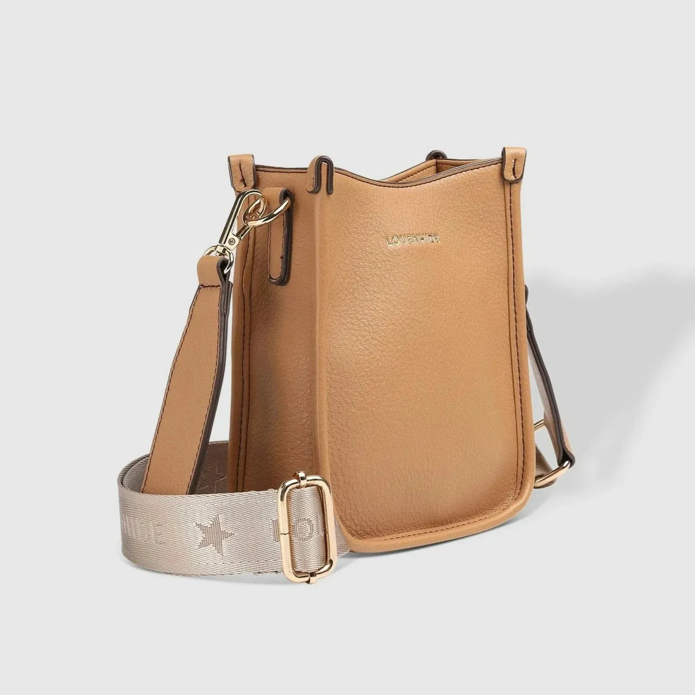 Parker Phone Crossbody Bag - Camel