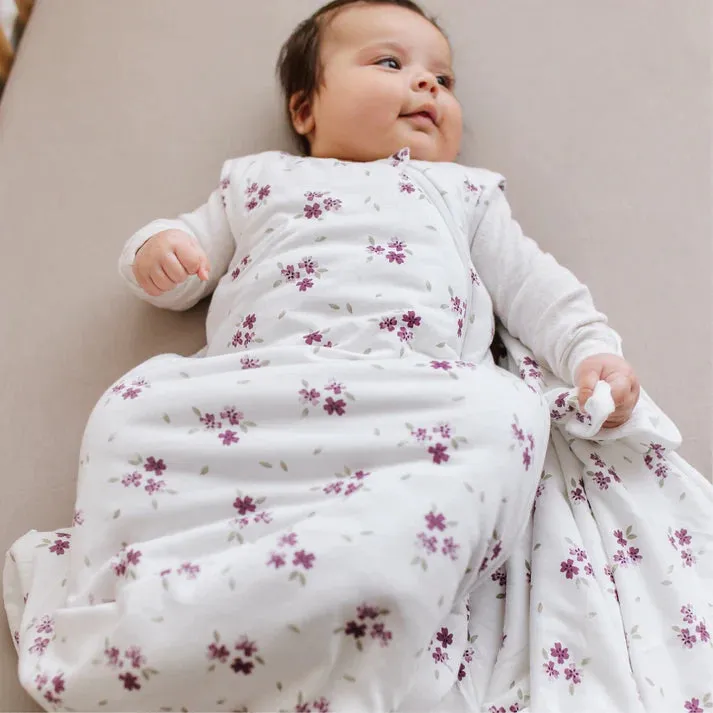 Perlimpinpin Quilted Bamboo Sleep Bag 2.5 TOG (Malvas)