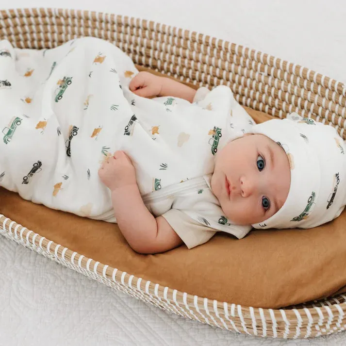 Perlimpinpin Quilted Bamboo Sleep Bag 2.5 TOG (Prairies)