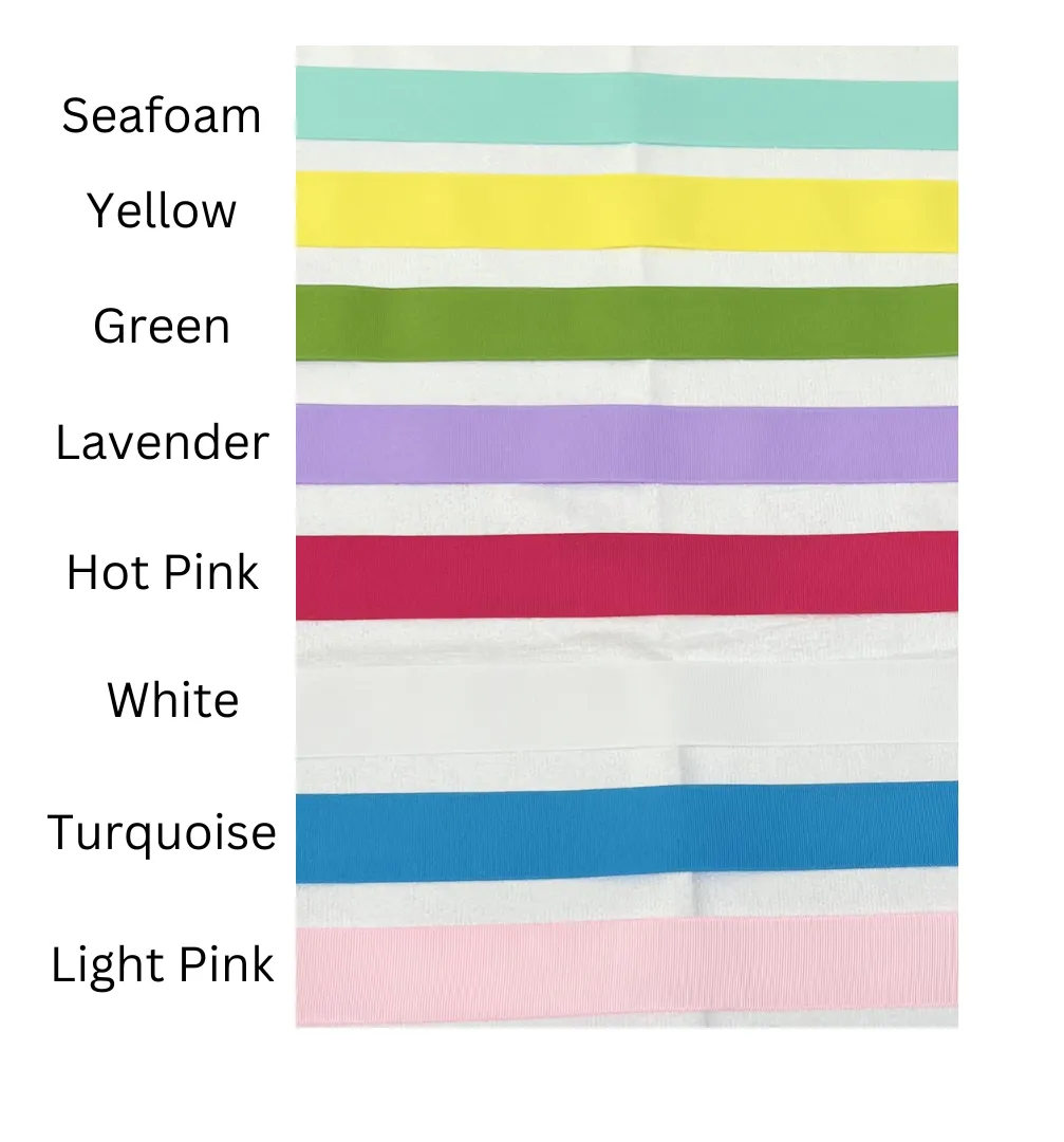Personalized Rush Bag Ribbon