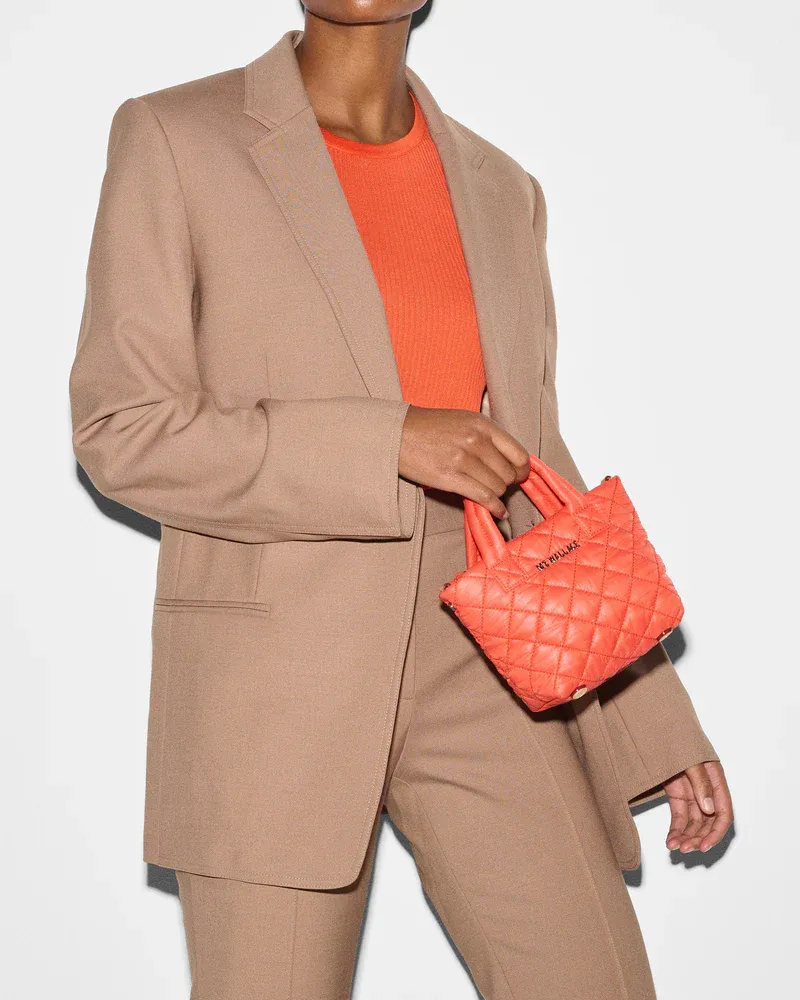 Petite Metro Tote Deluxe | Poppy