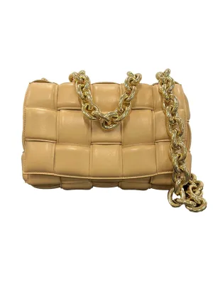 Porridge Gold Chain Cassette Bag