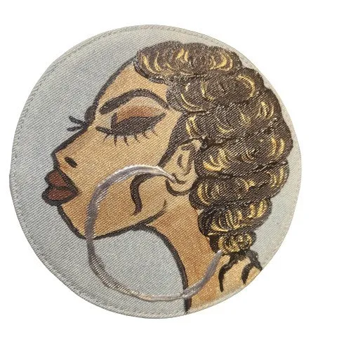 PPP Hand Painted MakeUp Pouch