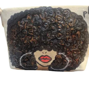 PPP Hand Painted MakeUp Pouch
