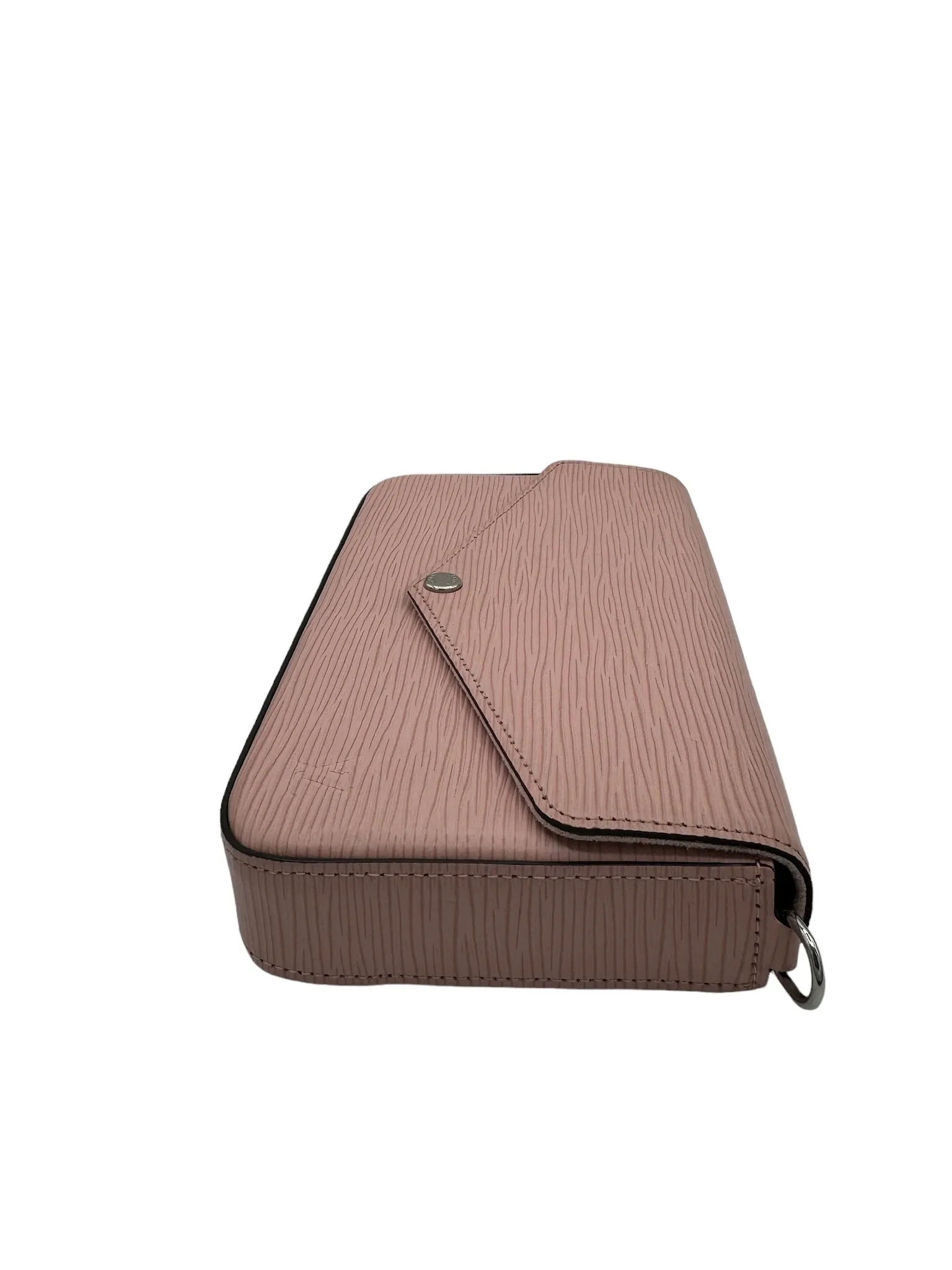 PRE-OWNED LV Felicie Pochette Epi Pink Leather Crossbody Bag
