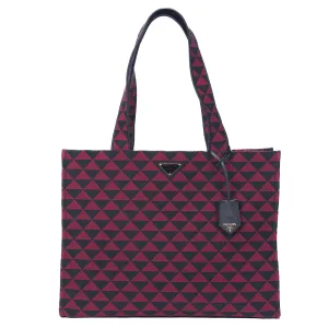 Pre-Owned Prada Symbole Embroidered Tote