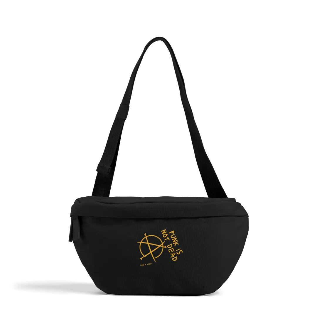 Punk Is Not Dead Recycled Cross Body Bag