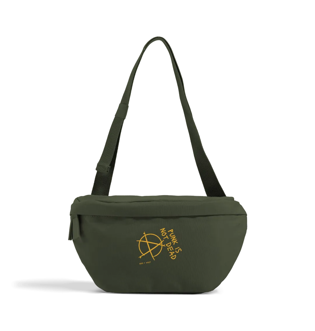 Punk Is Not Dead Recycled Cross Body Bag