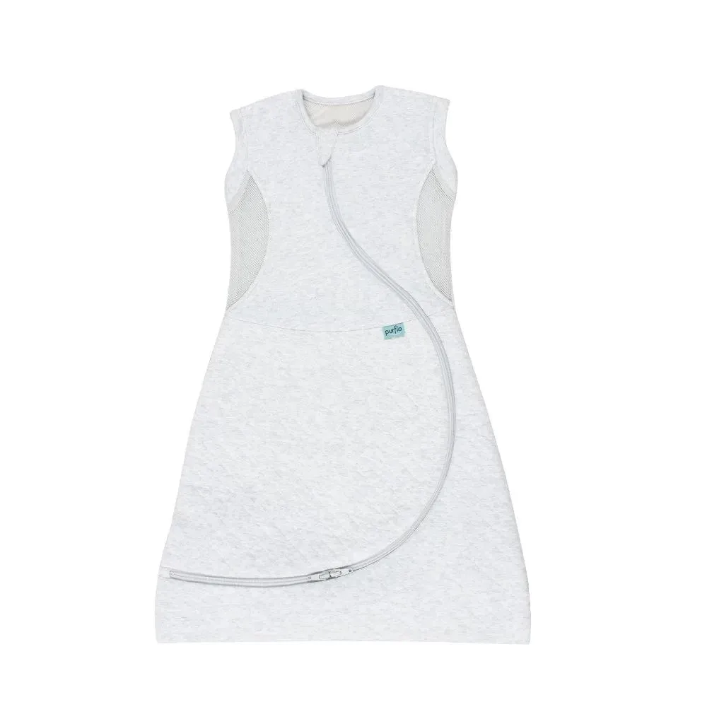 Purflo Cuddle To Sleep Bag 0.5 TOG 3-12 Months - Minimal Grey