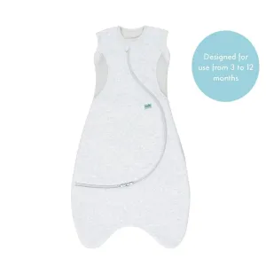 Purflo Cuddle To Sleep Bag 0.5 TOG 3-12 Months - Minimal Grey