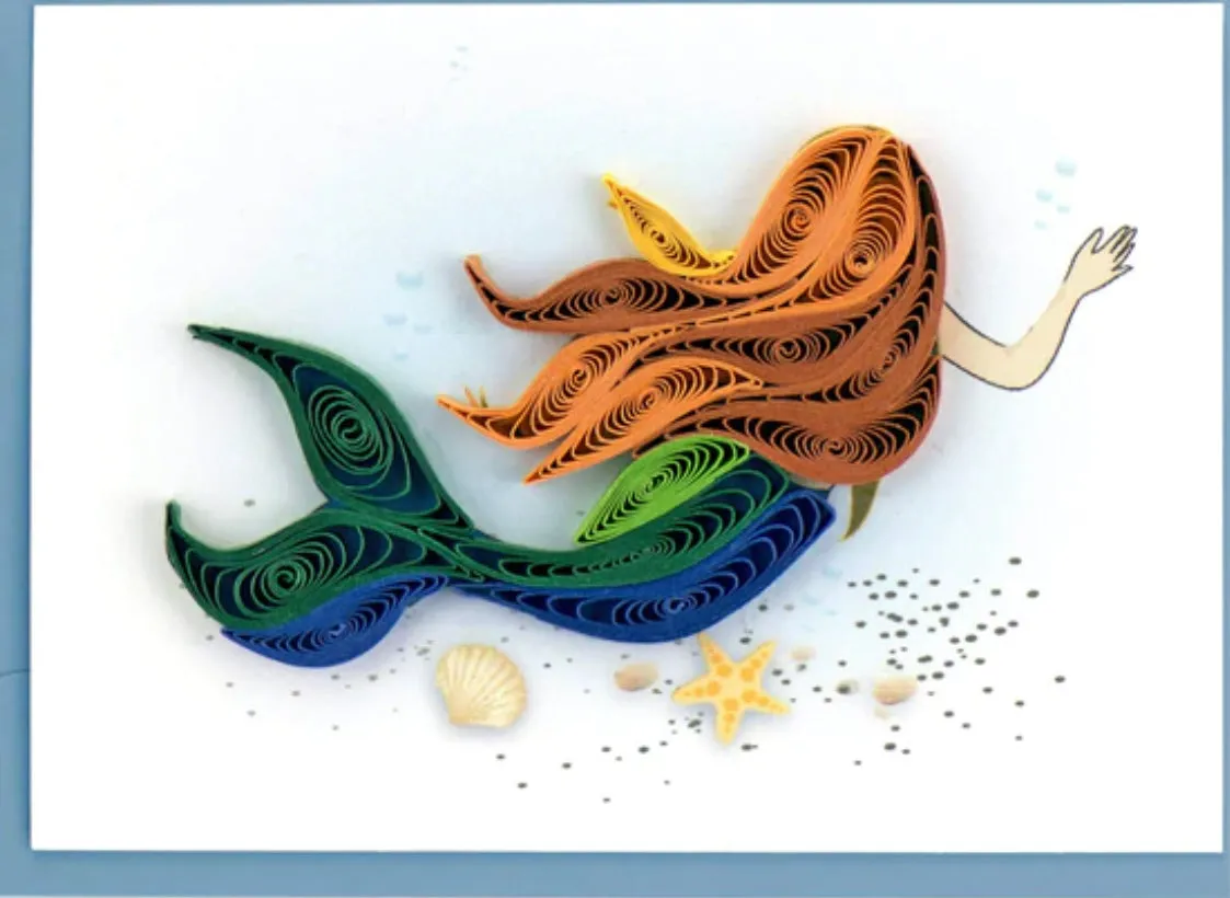 Quilled Gift Enclosure Mini Card