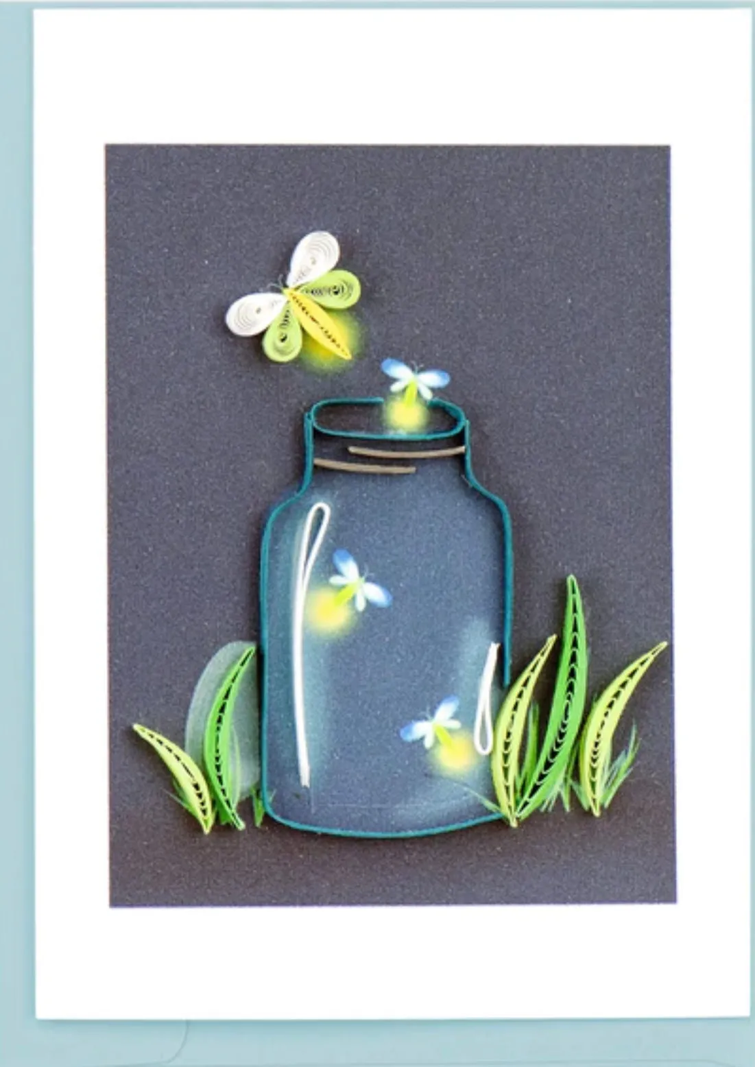 Quilled Gift Enclosure Mini Card