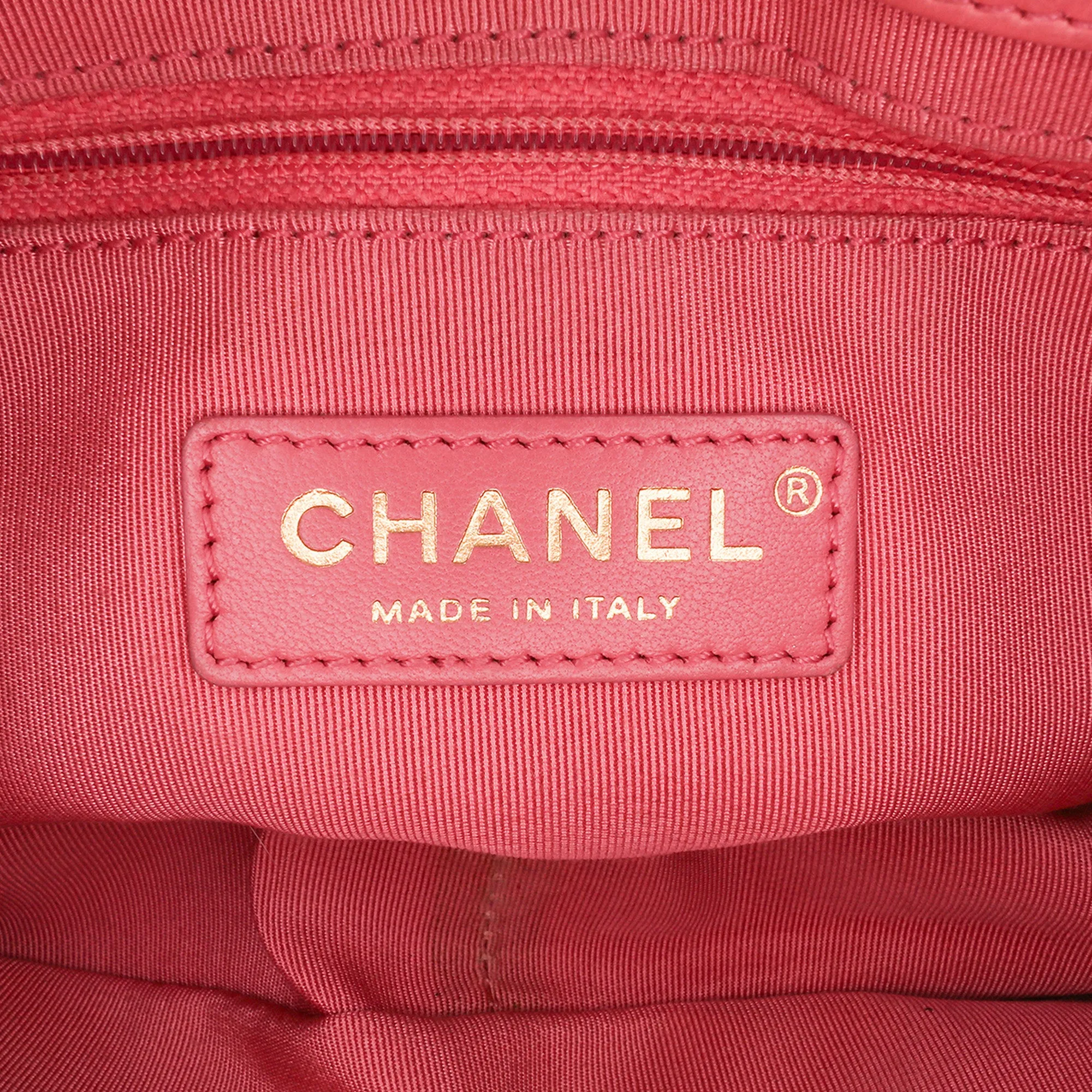 Quilted Calfskin Straight Lined Flap