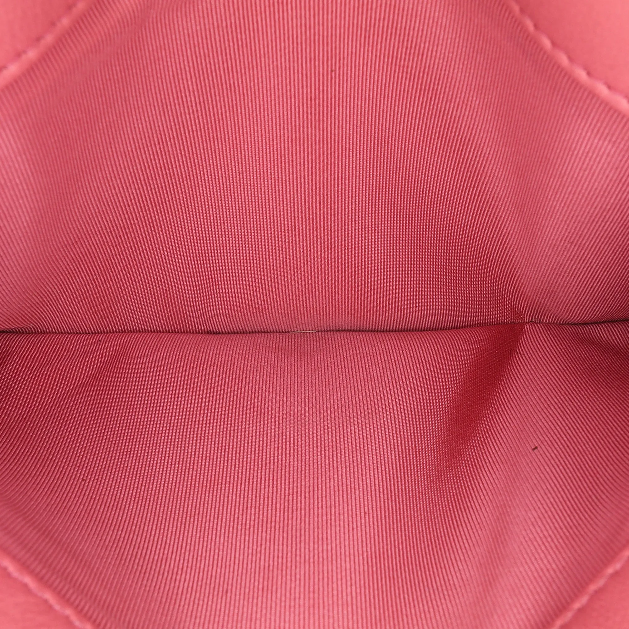 Quilted Calfskin Straight Lined Flap