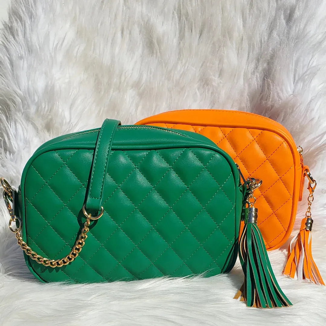 Quilted Cross Body Bag
