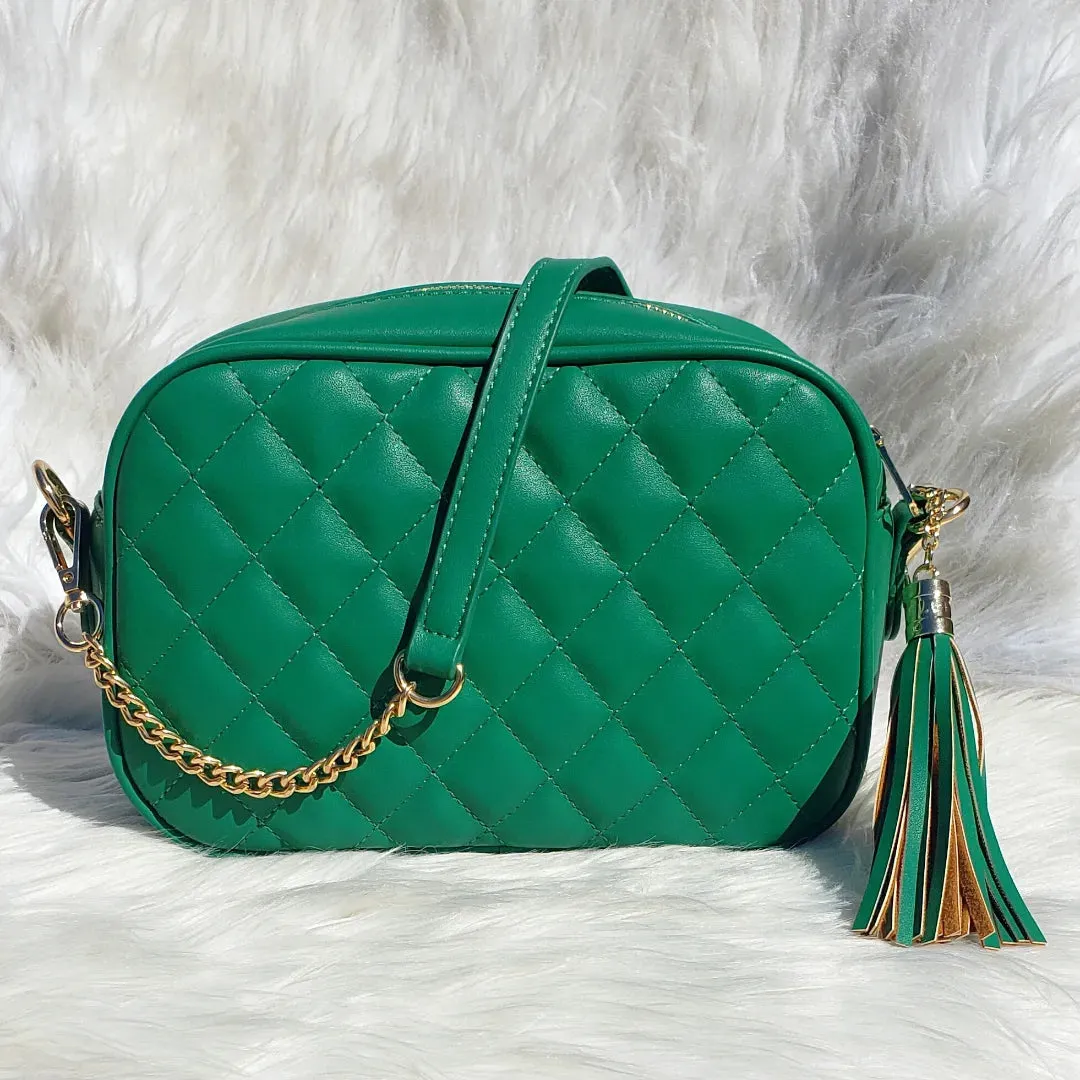 Quilted Cross Body Bag