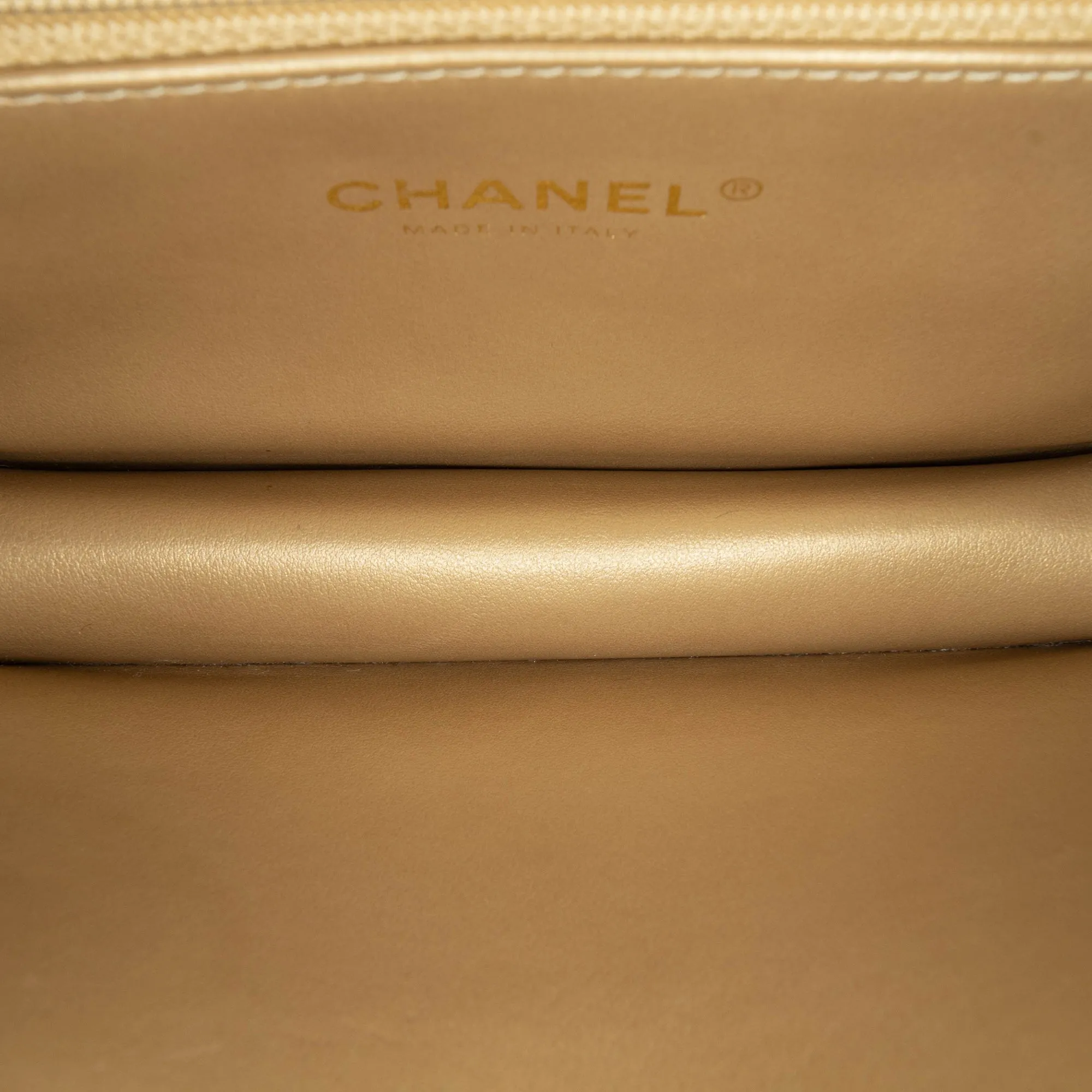 Quilted Lambskin Octagonal Buckle Crossbody