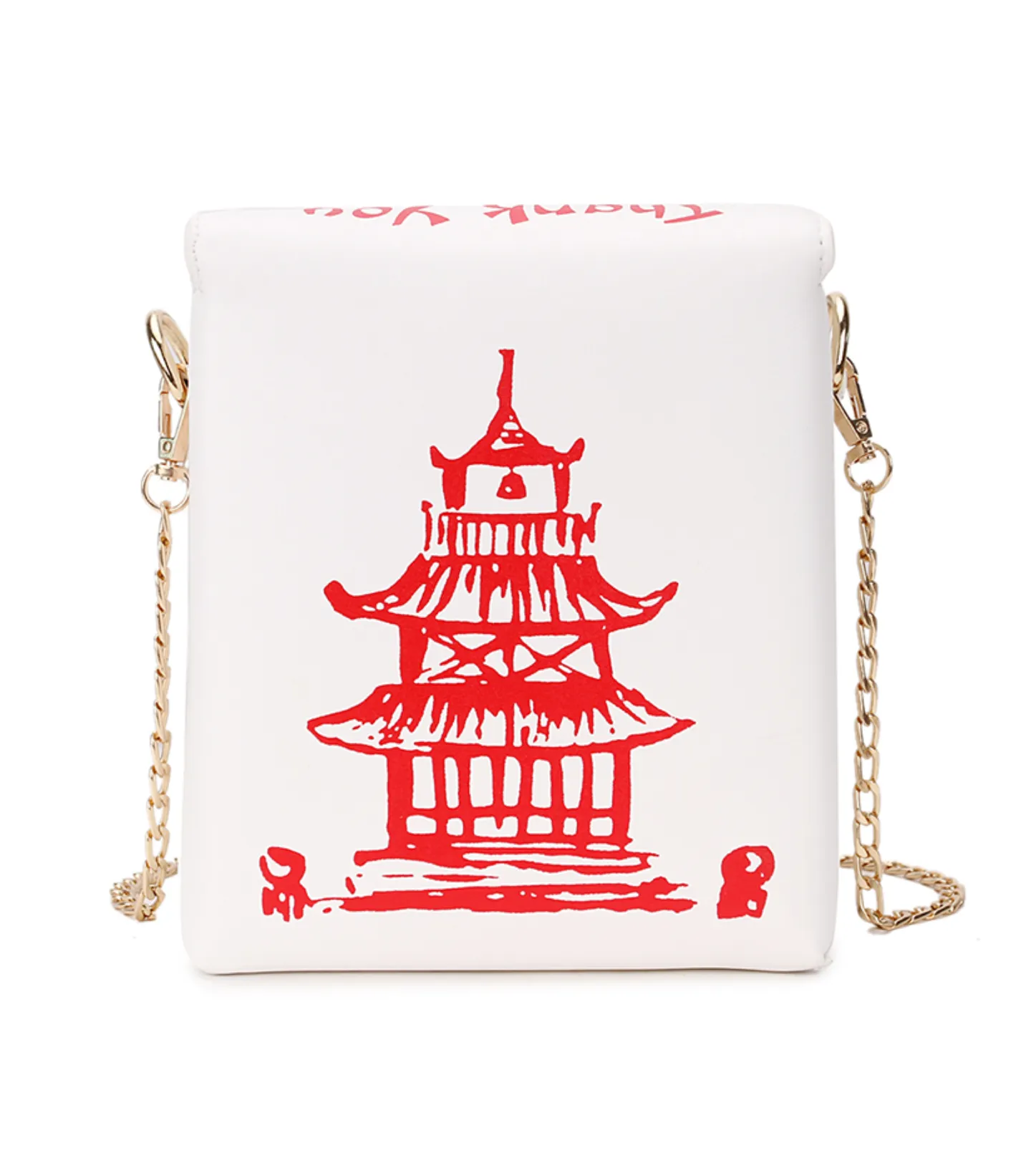 "Thank You, Next" Chinese Takeout Crossbody Bag