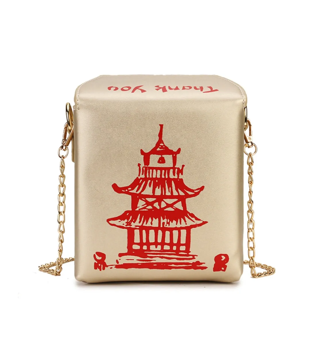 "Thank You, Next" Chinese Takeout Crossbody Bag