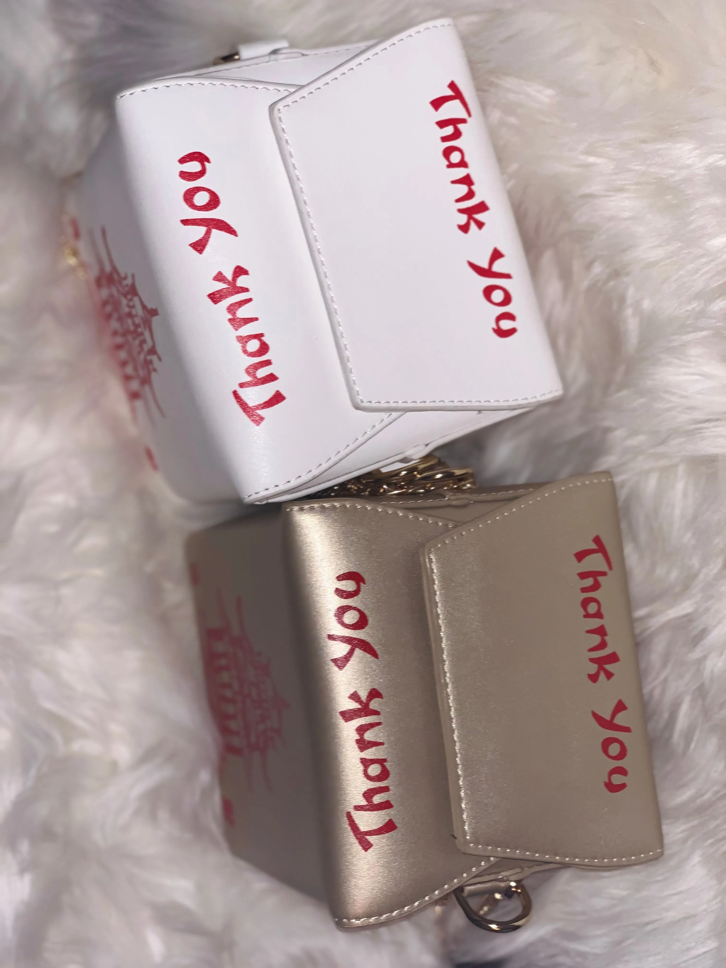 "Thank You, Next" Chinese Takeout Crossbody Bag