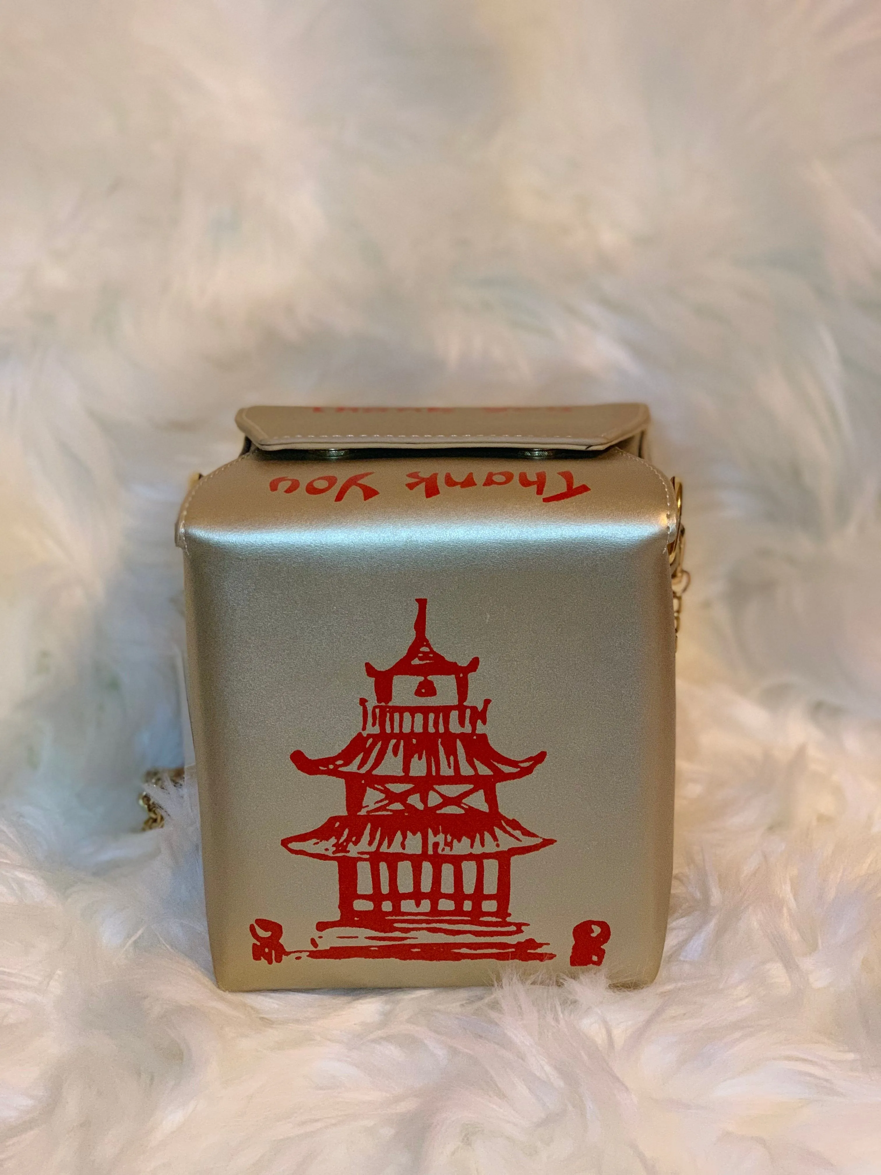 "Thank You, Next" Chinese Takeout Crossbody Bag